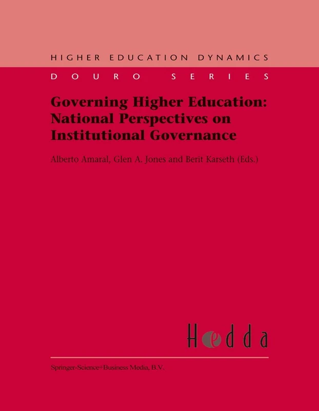 Springer Governing Higher Education - National Perspectives 2