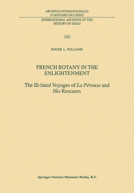 Springer - French Botany in the Enlightenment - History Book