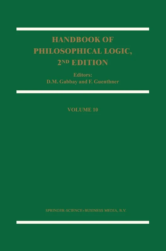 Handbook of Philosophical Logic: Volume 10 - Image 1