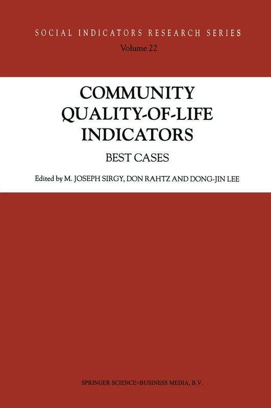 Springer - Community Quality-of-Life Indicators: Best Cases 22