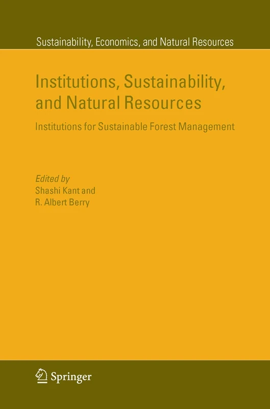 Springer - Institutions, Sustainability, and Natural Resources - Image 1