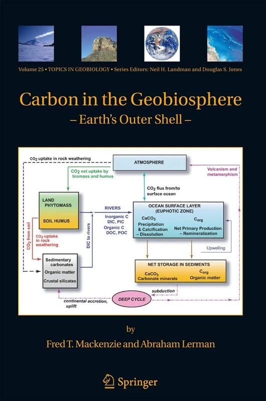 Carbon in the Geobiosphere: - Earth's Outer Shell -: 25 (Topics in Geobiology, 25)