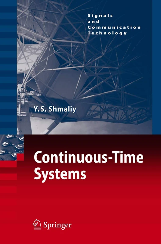 Springer Continuous-Time Systems - Signals and Communication