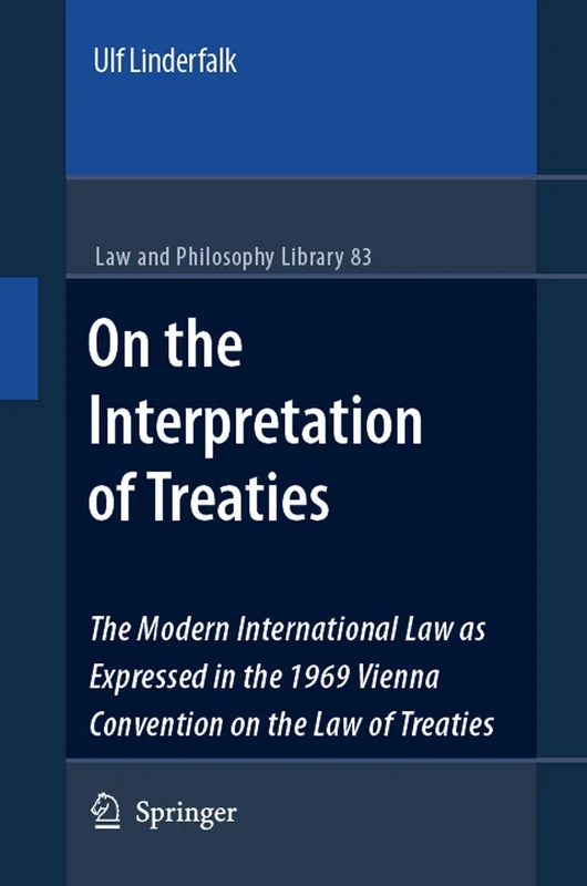 Springer - On the Interpretation of Treaties - Law and Philosophy