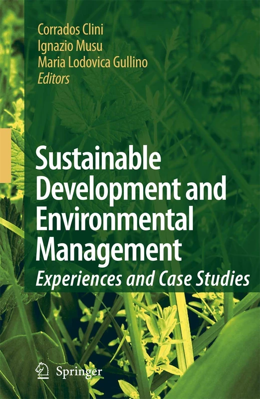 Springer - Sustainable Development and Environmental Management