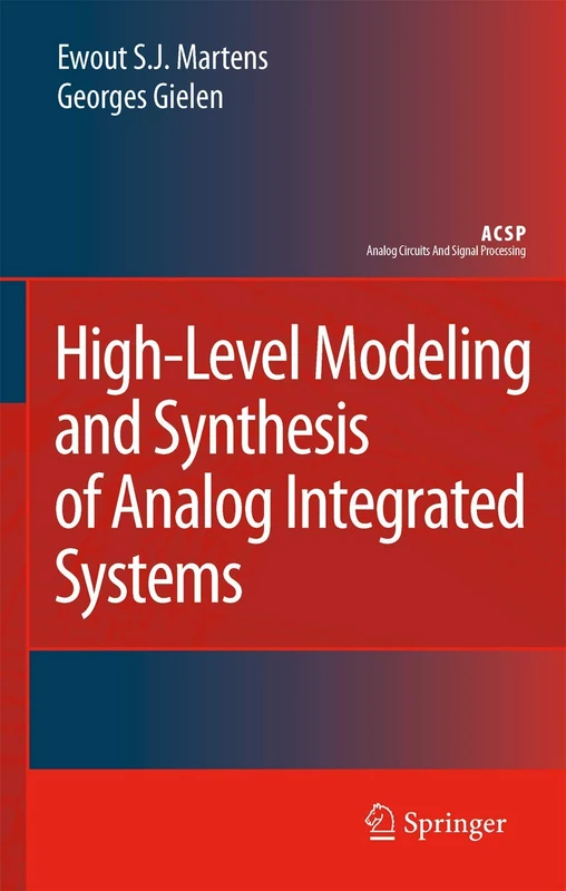 Springer - High-Level Modeling and Synthesis of Analog Systems