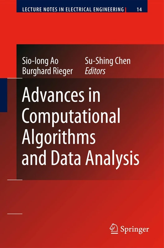 Advances in Computational Algorithms and Data Analysis: 14 (Lecture Notes in Electrical Engineering, 14) - Image 1