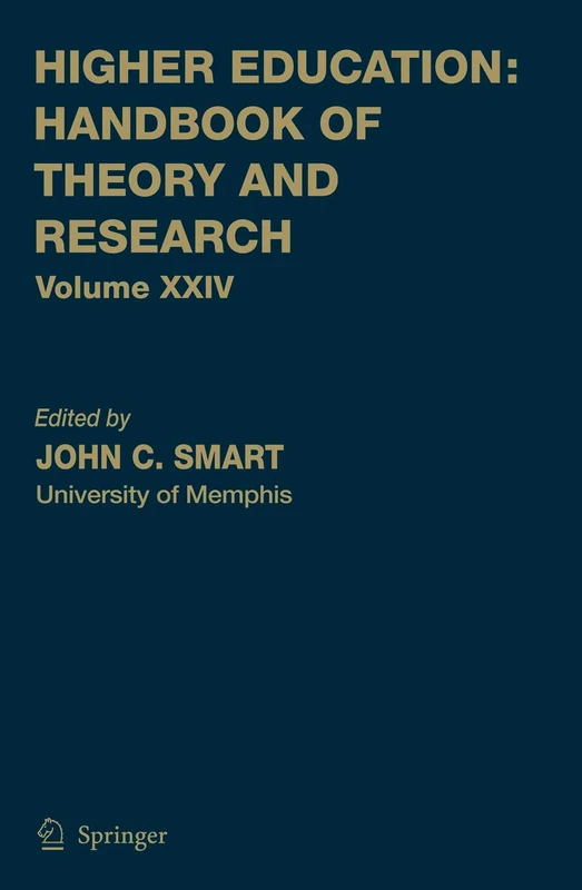 Springer Higher Education Handbook of Theory and Research Vol 24
