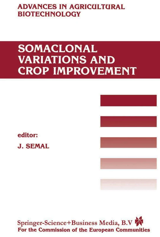 Springer - Somaclonal Variations and Crop Improvement (Vol 20)