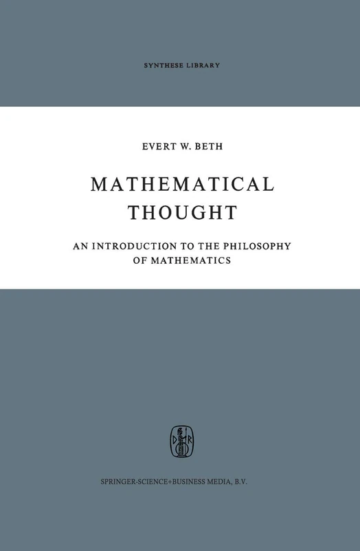 Springer - Mathematical Thought: Philosophy of Mathematics 11 - Image 1