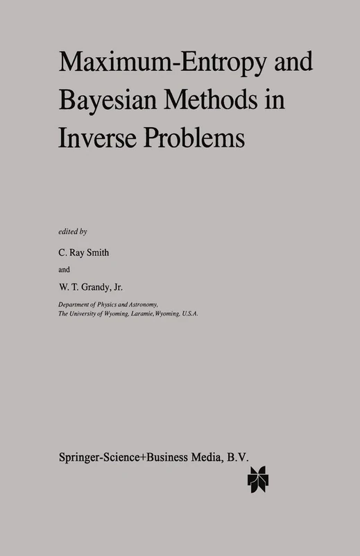 Springer Maximum-Entropy and Bayesian Methods in Inverse Problems - Image 1