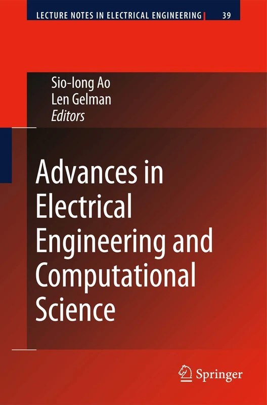 Advances in Electrical Engineering and Computational Science: 39 (Lecture Notes in Electrical Engineering, 39) - Image 1