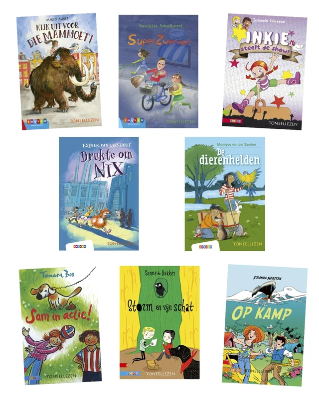 Pakket Toneellezen groep 5 (8 titels) - Image 1