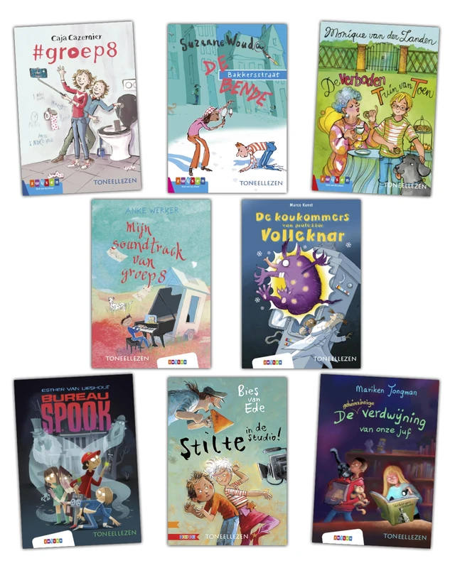 Pakket Toneellezen groep 8 (8 titels)