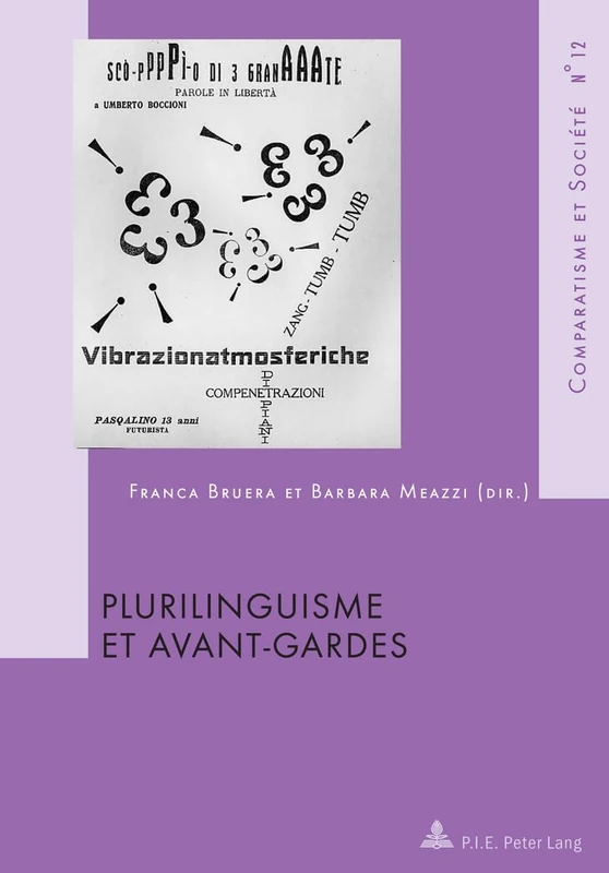 Plurilinguisme et Avant-Gardes: 12 (Comparatisme Et Société / Comparatism and Society)