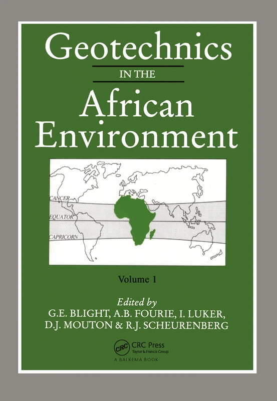 Geotechnics in the African Environment Vol 1.