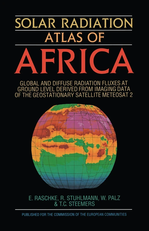 Solar Radiation Atlas of Africa: Global and diffuse radiation fluxes at ground level derived from imaging data of the geostationary satellite METEOSAT 2