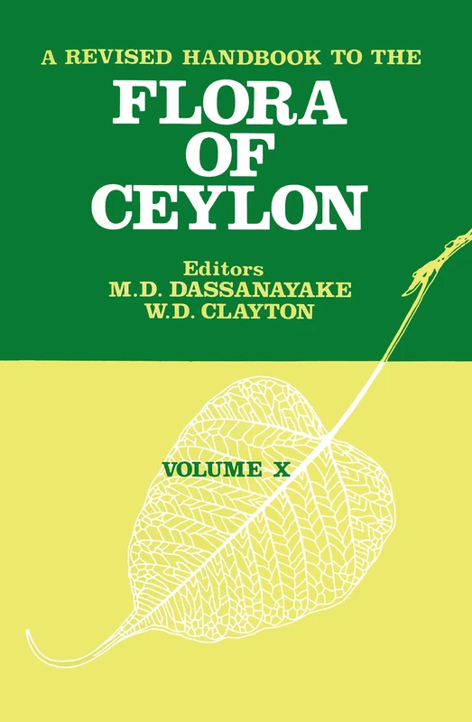 A Revised Handbook to the Flora of Ceylon - Volume 10 - Image 1