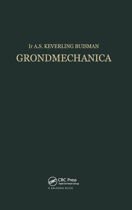 CRC Press Groundmechanica - Soil Mechanics Handbook Reprint
