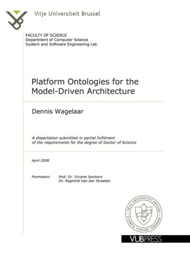Platform Ontologies for the Model-driven Architecture - Image 1