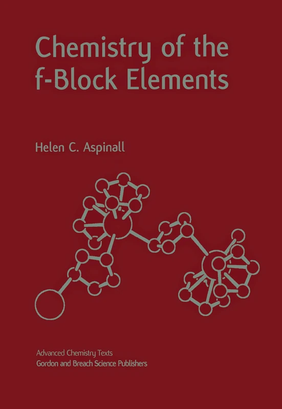 Chemistry of the f-Block Elements (Advanced Chemistry Texts) - Image 1