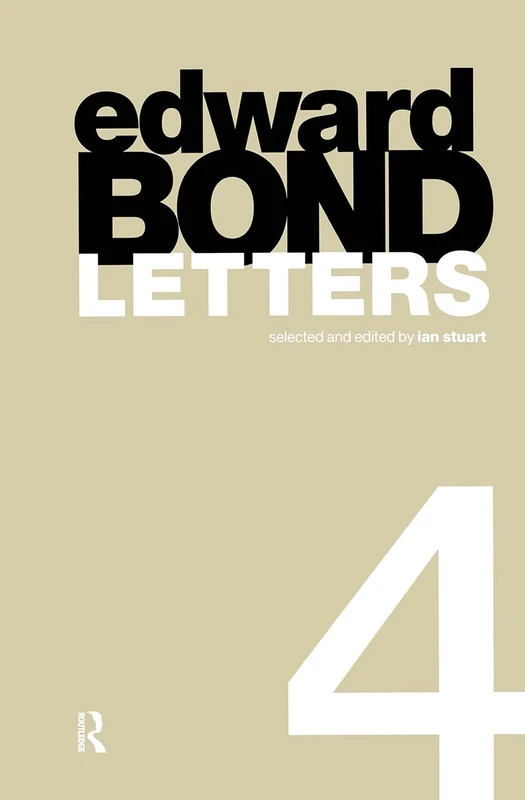 Routledge Edward Bond: Letters 4 - Dgeb Publication - Image 1