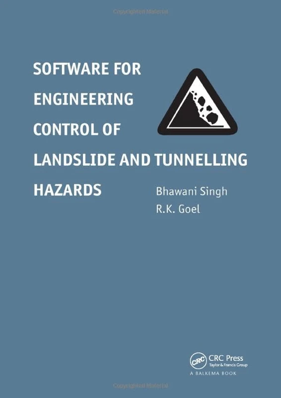 CRC Press Software for Engineering Control of Landslide Hazards