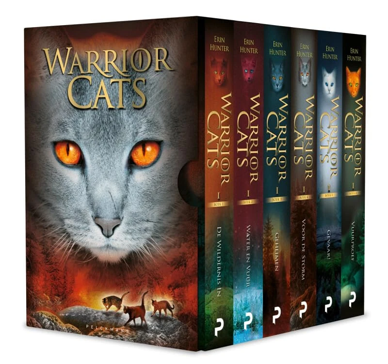 Warrior Cats - Serie 1 Cadeaubox - 6 paperbacks - Image 1