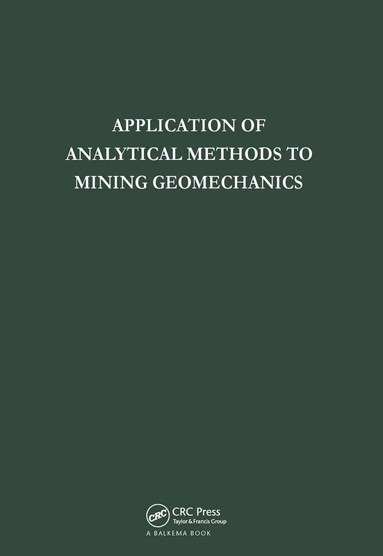 Applied Analytical Methods In Mining
