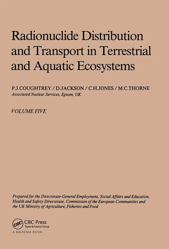 Radionuclide distribution and transport in terrestrial and aquatic ecosystems, volume 5: A critical review of data (Prepared for the Commission of the European Communities)