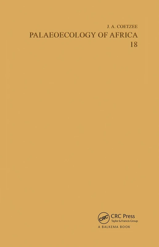 Palaeoecology of Africa, volume 18