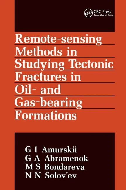 CRC Press Remote Sensing Tectonic Fractures Russian Series 86