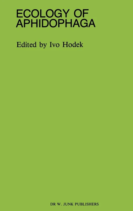 Ecology of Aphidophaga: 35 (Series Entomologica, 35)