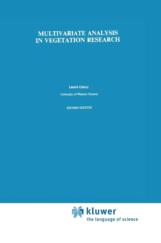 Multivariate Analysis in Vegetation Research