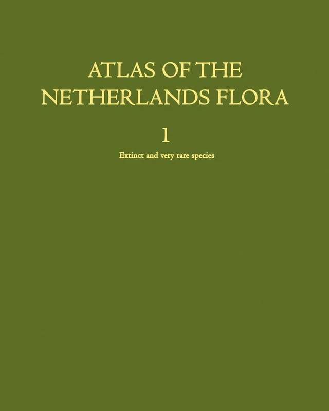 Atlas of the Netherlands Flora: Extinct and very rare species: 1 - Image 1