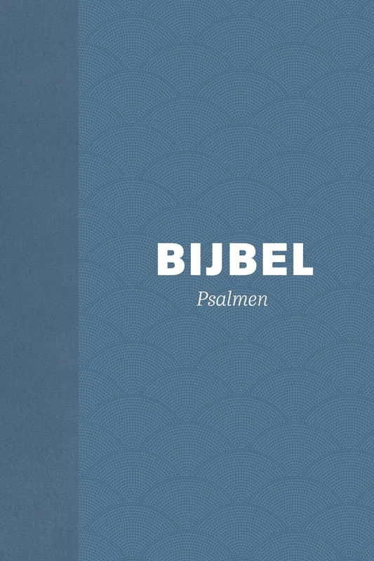 Bijbel (HSV) met Psalmen - hardcover blauw met schelpen: Herziene Statenvertaling | 10x15 cm | met koker
