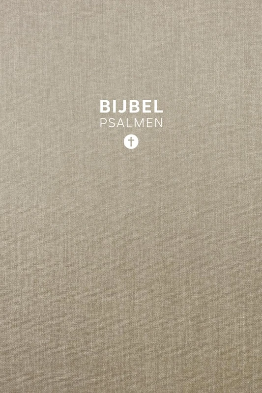 HSV Bijbel met Psalmen 10x15 linnen taupe - Image 1