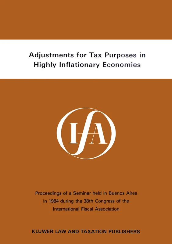 Springer Adjustments for Tax Purposes in Highly Inflationary Economies
