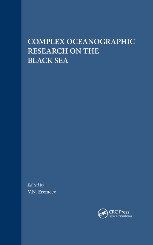 CRC Press Complex Oceanographic Research on the Black Sea
