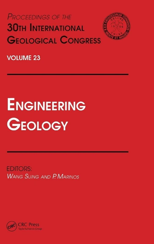 CRC Press Engineering Geology - 30th Int. Geological Congress