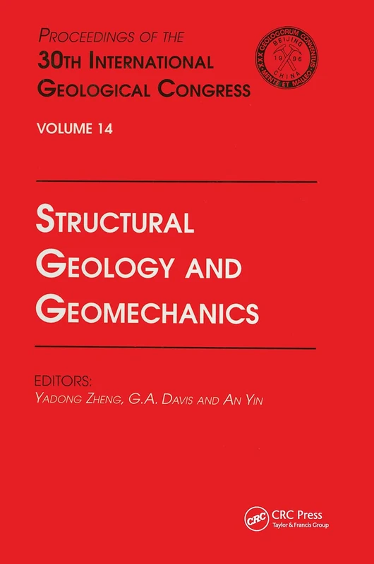 Structural Geology and Geomechanics: Proceedings of the 30th International Geological Congress, Volume 14