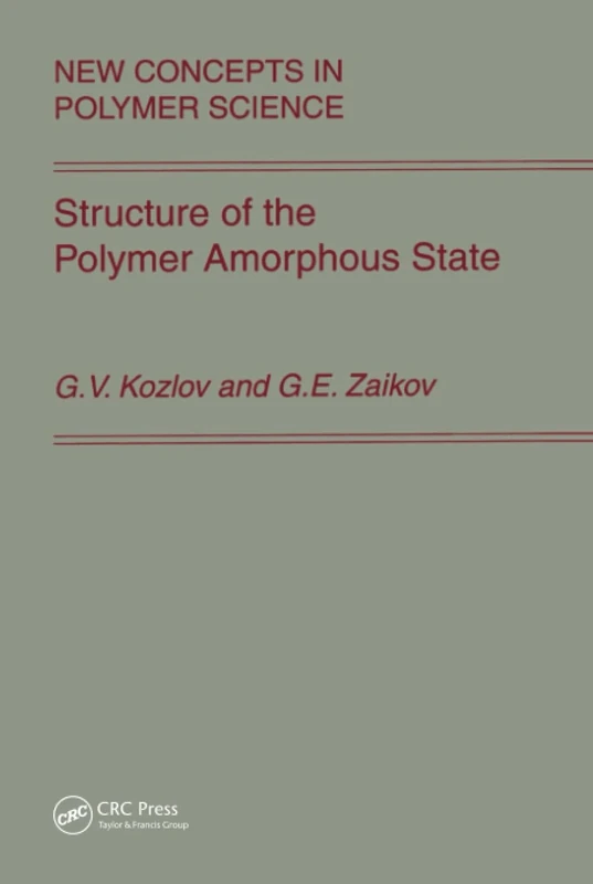 Structure of the Polymer Amorphous State: 19 (New Concepts in Polymer Science)