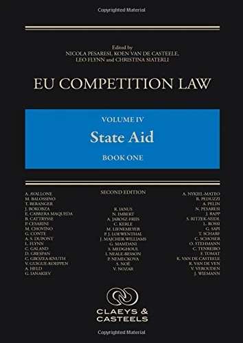 EU Competition Law Volume IV: State Aid: Second Edition (EU Competition Law series)