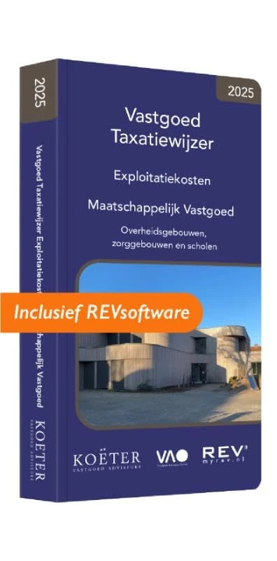 Vastgoed Taxatiewijzer Exploitatiekosten Maatschappelijk Vastgoed 2025 - Image 1