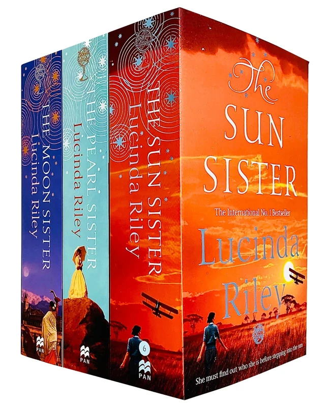 The Seven-Sisters Series 4-6 Books Collection Set by Lucinda Riley (the Pearl Sister, the Moon Sister & the Sun Sister)