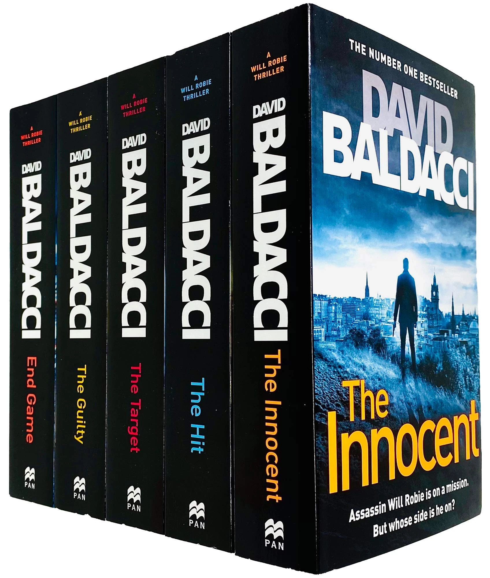 David Baldacci Will Robie Series 5 Books Collection Set