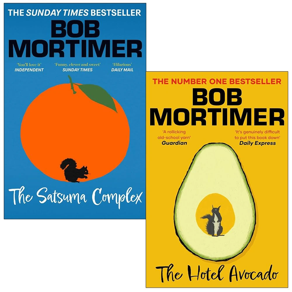 Gary Thorn Series 2 Books Collection Set By Bob Mortimer (The Satsuma Complex & The Hotel Avocado)