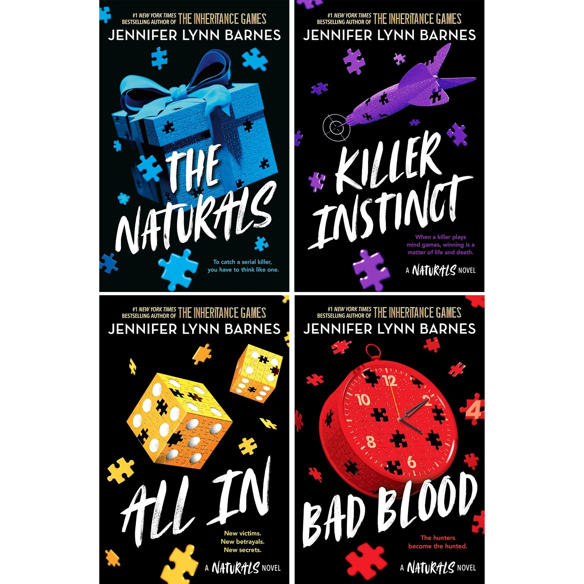 The Naturals Complete Box Set: Cold cases get hot in the no.1 bestselling mystery series (The Naturals, Killer Instinct, All In, Bad Blood)