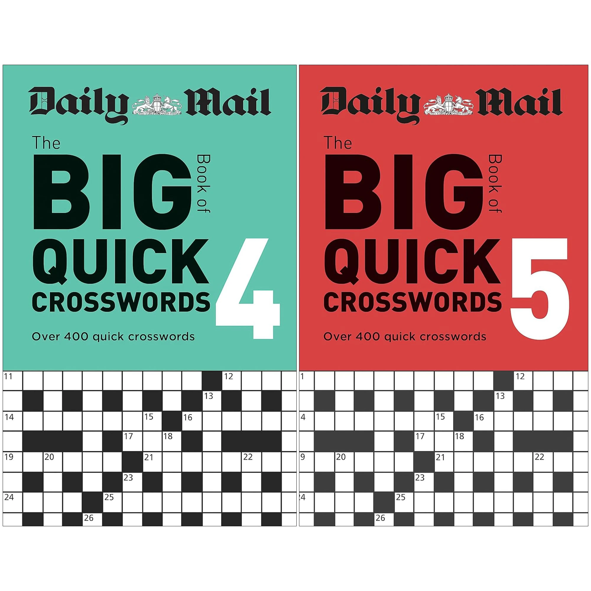 Daily Mail Big Book of Quick Crosswords Collection: Volumes 4 & 5 – Fun and Engaging Crossword Puzzles for Every Skill Level
