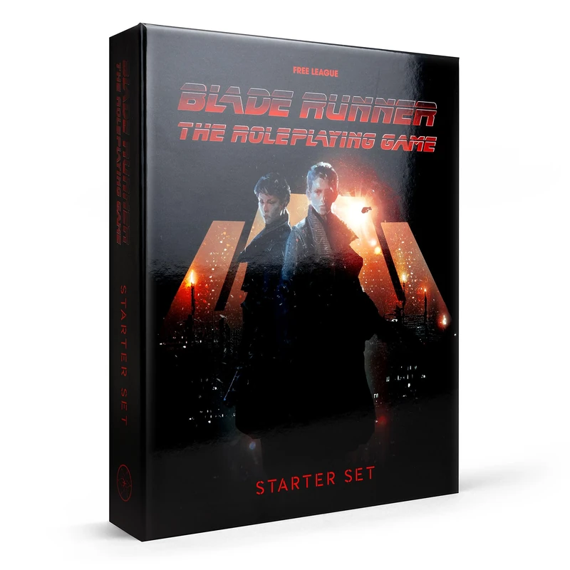 Free League Blade Runner RPG: Starter Set - Boxed Set, SciFi RPG